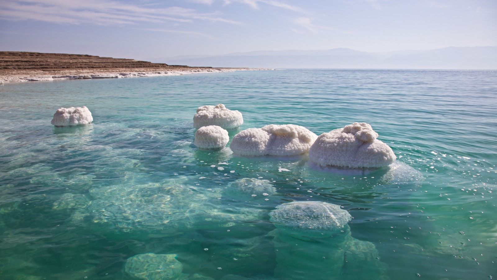 Соленые воды планеты. Мертвое море бессточное.