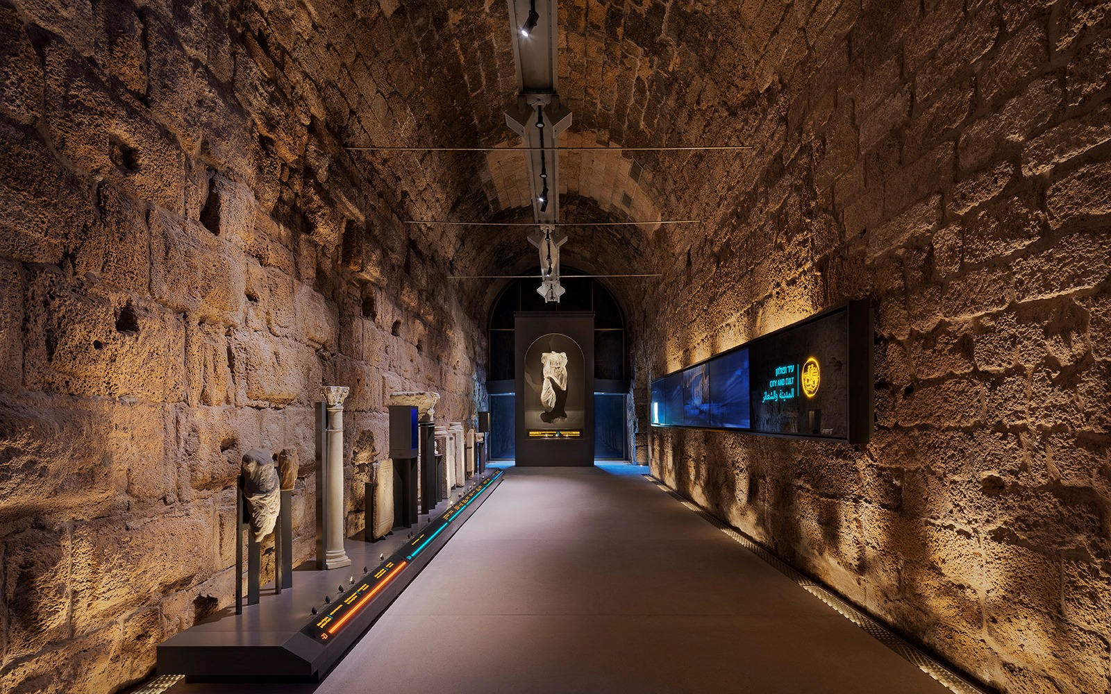 Image result for Sistema de bóvedas del rey Herodes en Cesárea